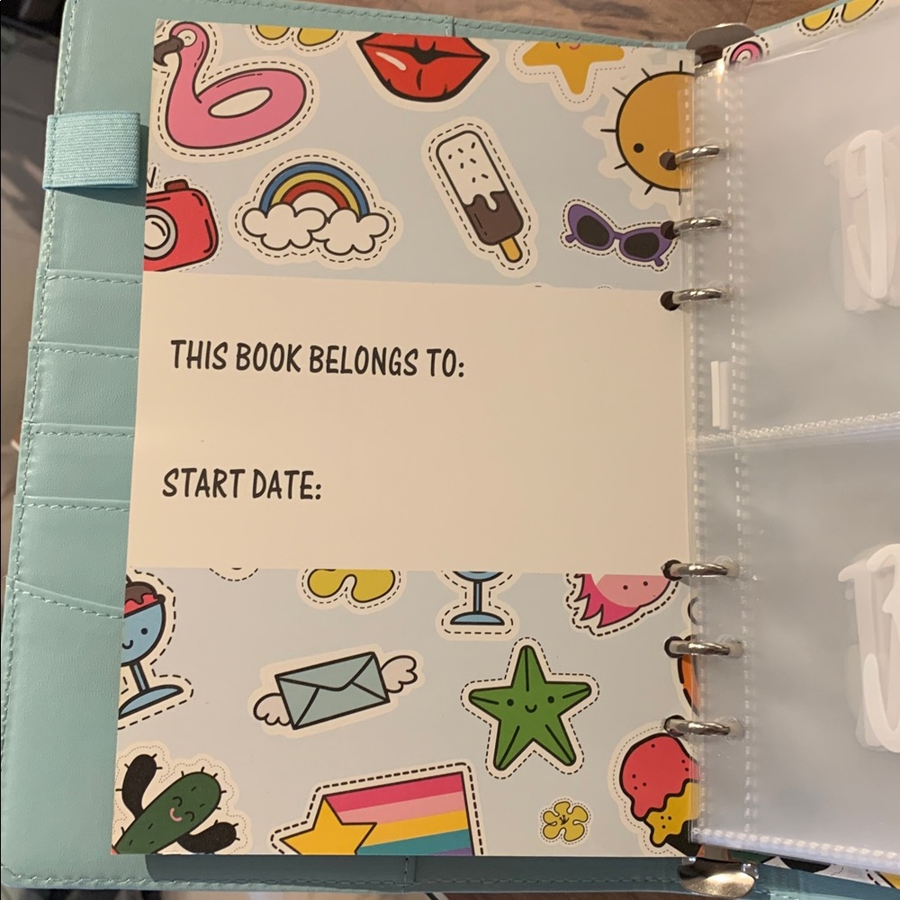 New 100 Envelope Savings Challenge set binder - Picture 5 of 9